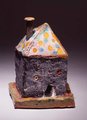 House With Yellow Dots, Clay