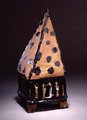 House with Black Spots, Clay